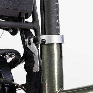 Bicicleta Plegable Eléctrica E Fold 500 Verde