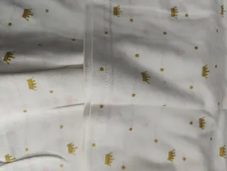 Pijama niña Disney corona rosa y blanco