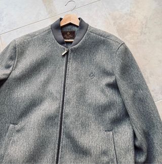Chaqueta Bomber Loro Piana Gris XL