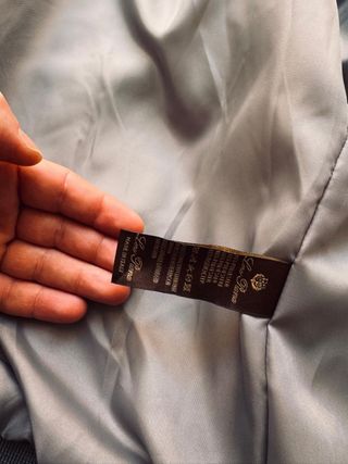 Chaqueta Bomber Loro Piana Gris XL