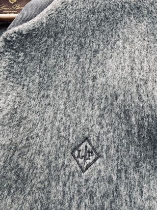 Chaqueta Bomber Loro Piana Gris XL