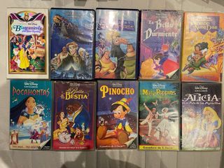 Lote 26 Películas VHS Disney Clásicos Español