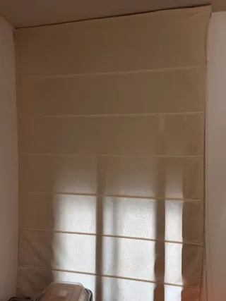 2 Estores Beige 130x180cm