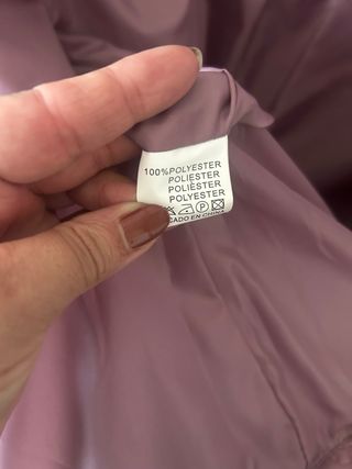 Chaqueta rosa entretiempo nueva