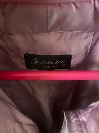 Chaqueta rosa entretiempo nueva