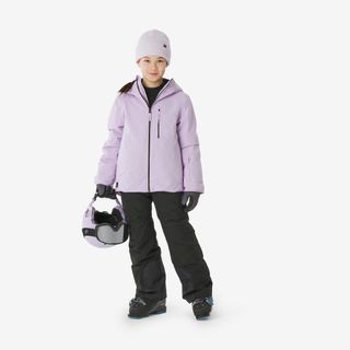 Chaqueta esquí cálida e impermeable niños 6-14 años, ESQUÍ