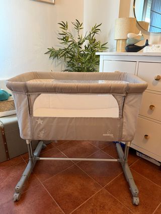 Minicuna colecho Asalvo gris