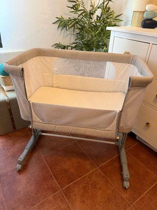 Minicuna colecho Asalvo gris