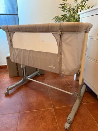 Minicuna colecho Asalvo gris