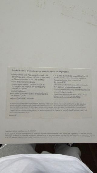 Apple MacBook Pro Plata