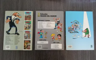 2 comics "Magos del Humor"