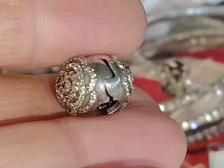 Charm clip Pandora Rosa con Zirconi