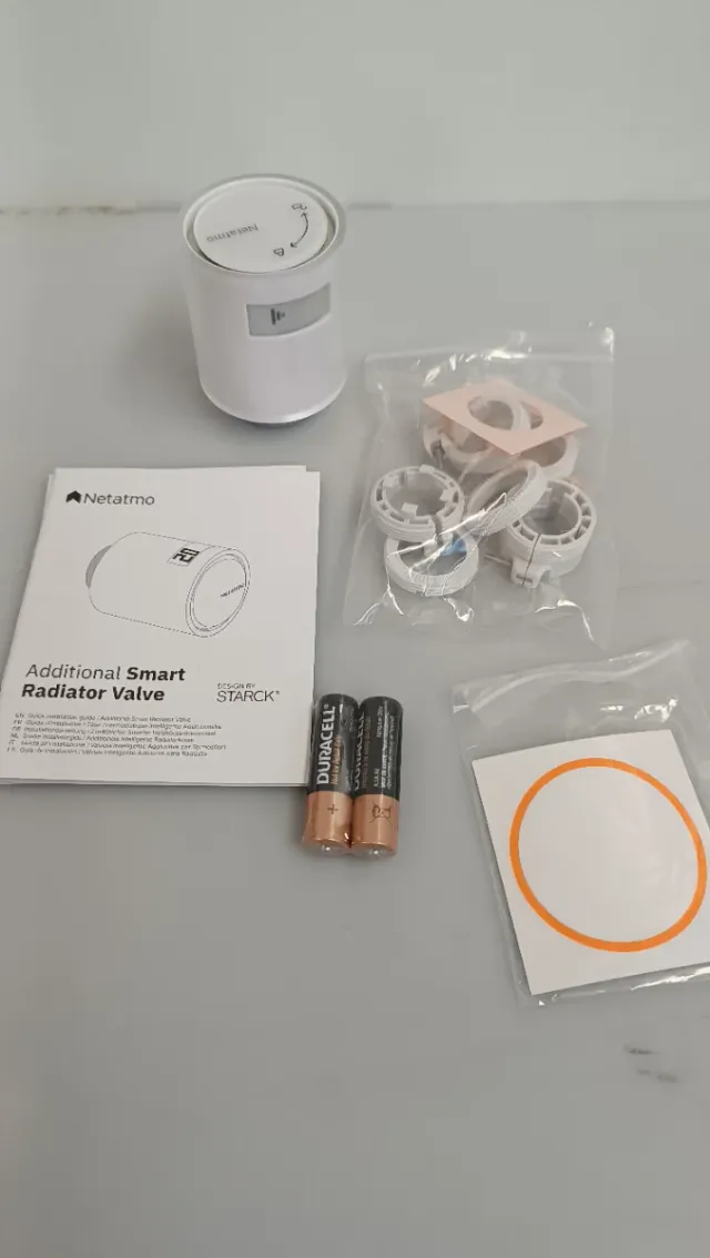 Pack 4 Cabezales Termostáticos Netatmo B1Y8380