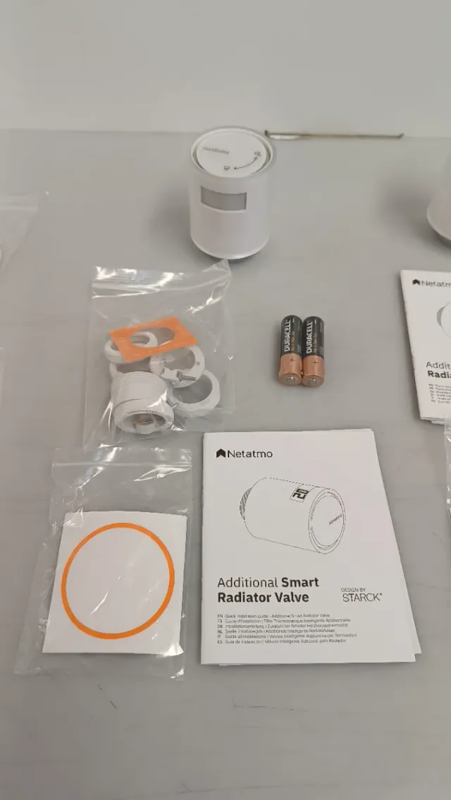 Pack 4 Cabezales Termostáticos Netatmo B1Y8380