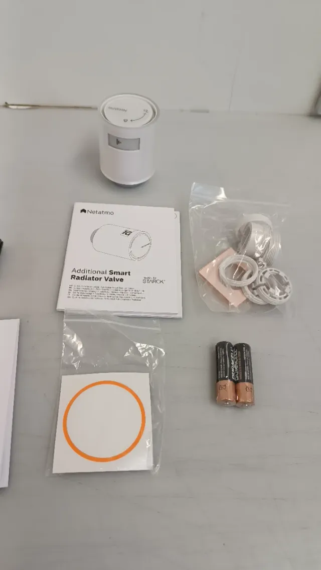 Pack 4 Cabezales Termostáticos Netatmo B1Y8380