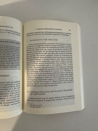 Handbook on spanish employment law