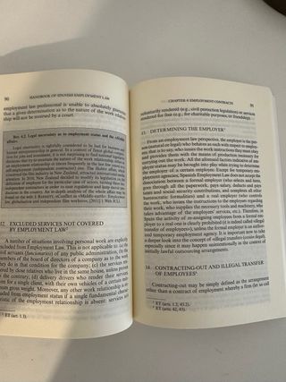 Handbook on spanish employment law