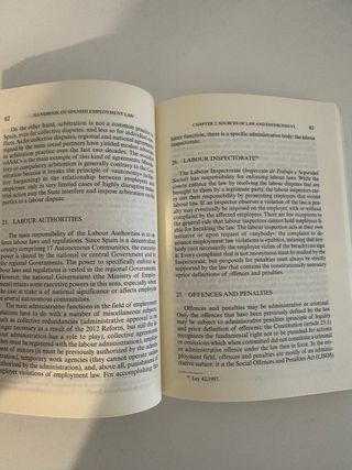 Handbook on spanish employment law