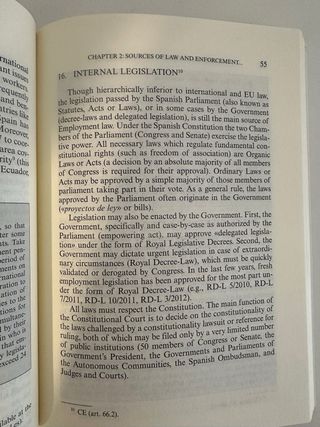 Handbook on spanish employment law