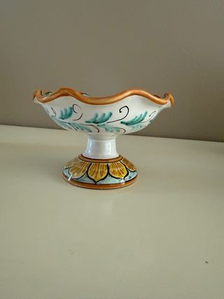 Alzata ceramica Caltagirone piccola