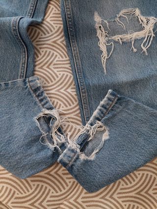 Calças Pull&Bear Rasgadas Tamanho 42