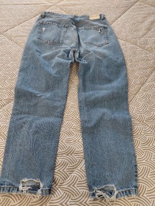 Calças Pull&Bear Rasgadas Tamanho 42