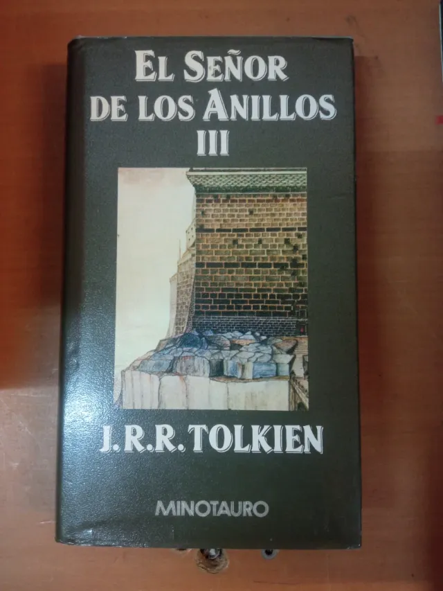 Libro el señor de los anillos Minotauro