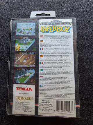 Paper Boy Mega Drive Tengen