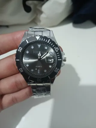 Reloj MeyKey Cuarzo Nuevo Estilo Buceo Gris