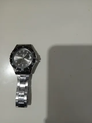 Reloj MeyKey Cuarzo Nuevo Estilo Buceo Gris