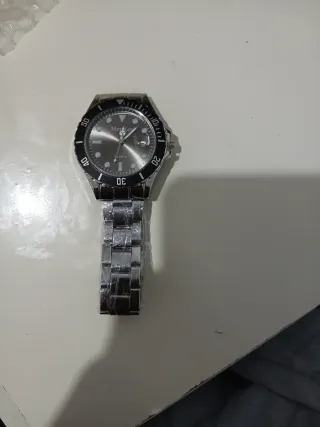 Reloj MeyKey Cuarzo Nuevo Estilo Buceo Gris