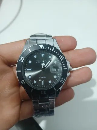 Reloj MeyKey Cuarzo Nuevo Estilo Buceo Gris