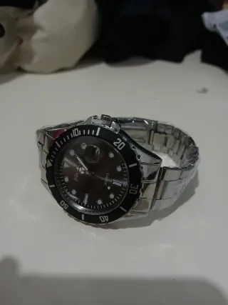 Reloj MeyKey Cuarzo Nuevo Estilo Buceo Gris