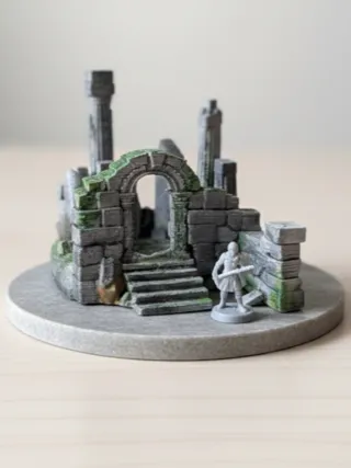 Adorno Ruinas Antiguas para Terrario