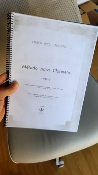Método para Clarineta - Nabor Pires Camargo