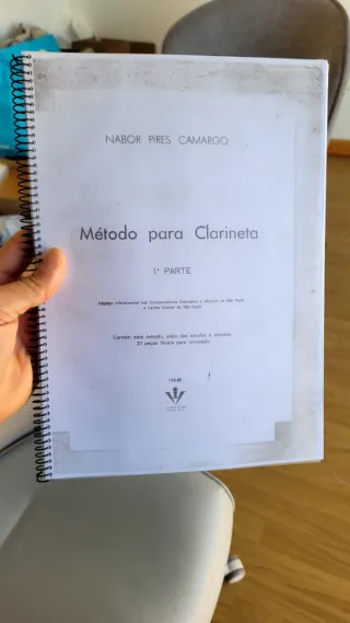 Método para Clarineta - Nabor Pires Camargo