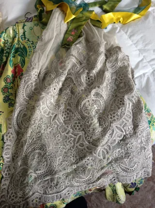 Traje de Fallera Multicolor