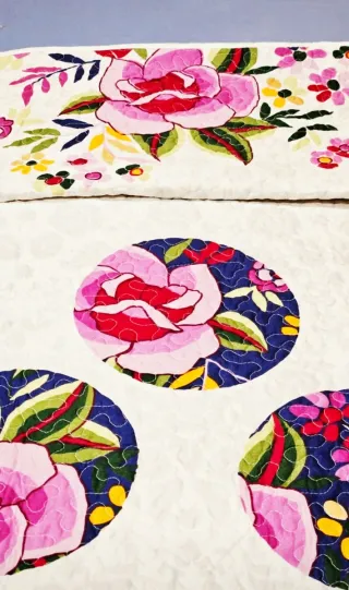 Colcha de cama Manterol.