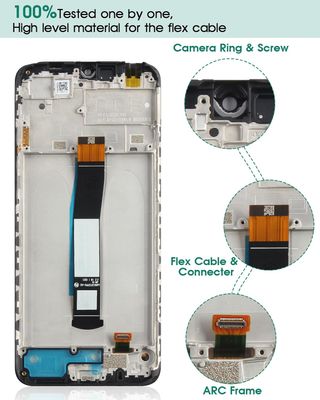 SRJTEK per Xiaomi Redmi 10C Schermo di Ricambio