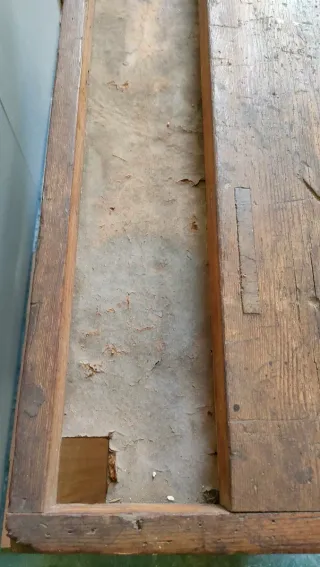 Banco de carpintero antiguo madera