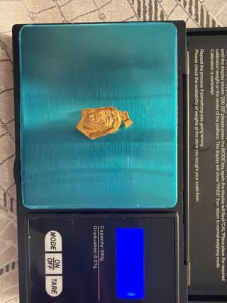 Colgante Cristo Oro 18k 3,68gr