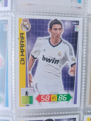 Carta Fútbol Essien Real Madrid 190