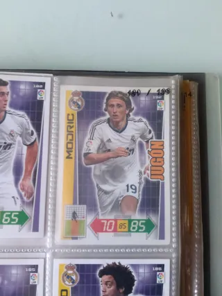 Carta Fútbol Essien Real Madrid 190