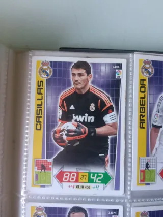 Carta Fútbol Essien Real Madrid 190