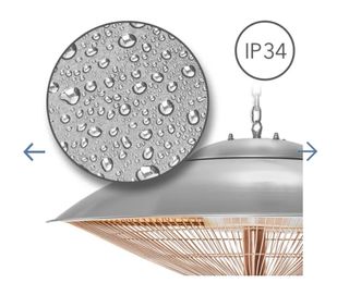 Calentador Techo Trotec IR 2000 SC
