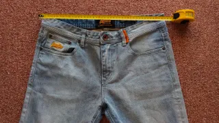 Bermuda tejana Superdry azul