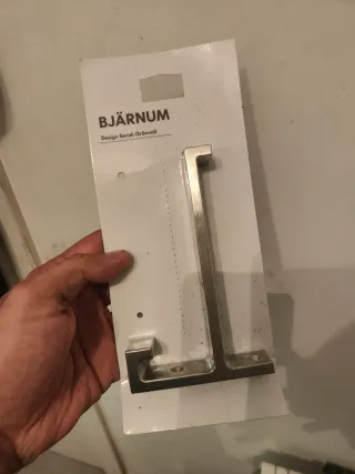 Gancio da parete in metallo Ikea Bjärnum
