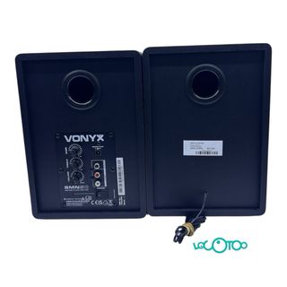 Altavoces VONYX SMN50B Negro y Amarillo