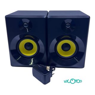 Altavoces VONYX SMN50B Negro y Amarillo