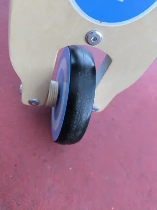 Bicicleta correpasillos de madera